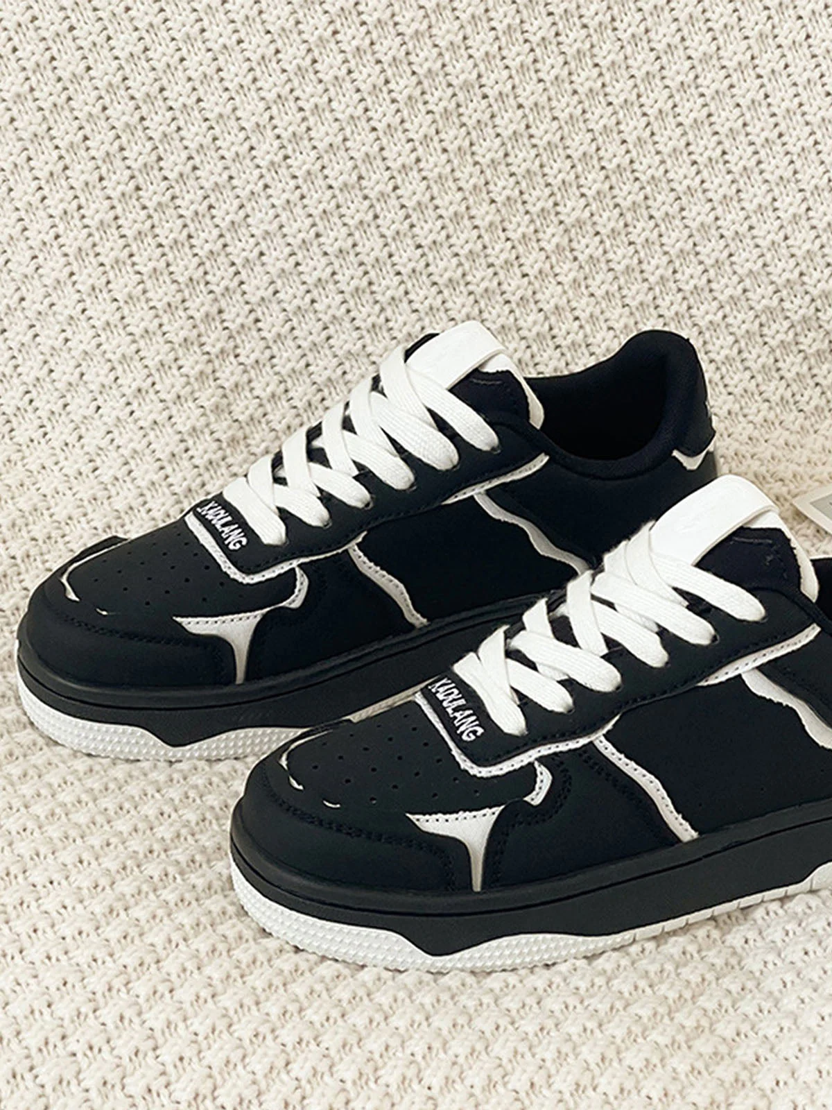 Thesupermade High Street Black And White Board Casual Shoes -1554 - Image 15